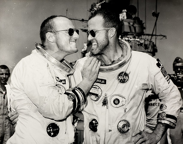 Space: Gordon Cooper and Charles 