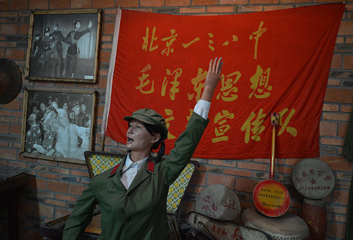 24 hours: A display at Fan Jianchuan's Cultural Revolution museum near Chengdu, China