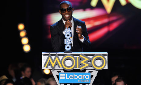 Tinie Tempah at the 2011 Mobo awards