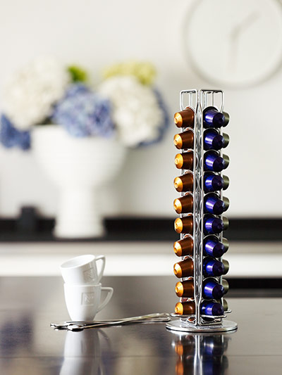 Nespresso kitchens 2: Functional objects can be displayed if they are beautiful
