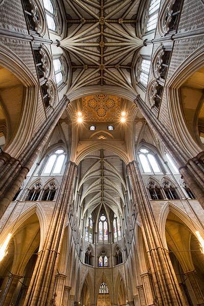 Westminster Abbey: ceiling of Westminster Abbey