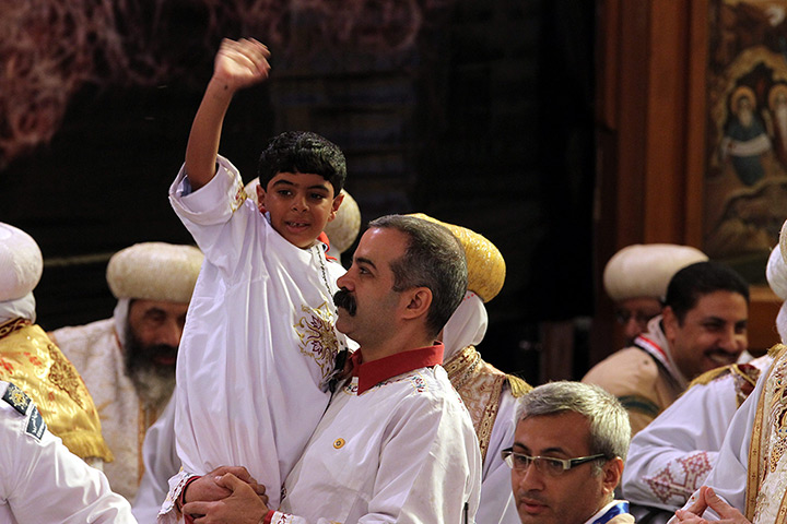 coptic pope elected: Bishop Tawadros named pope of Egypt's Orthodox Church