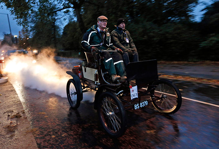 London to Brighton rally: London to Brighton rally