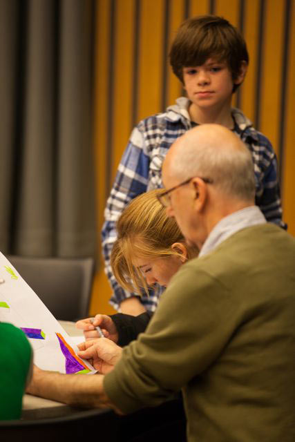 Education Centre - Big Draw Michael Challenger