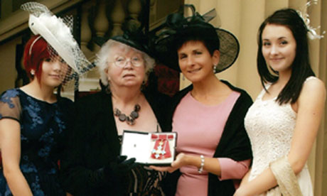 Donna Hall and family