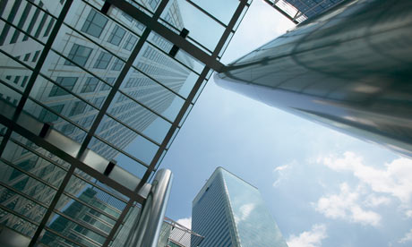 office from a low angle