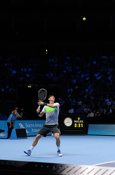 Murray v Berdych: Berdych lob