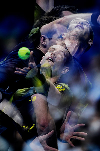 Murray v Berdych: Murray multi-serve
