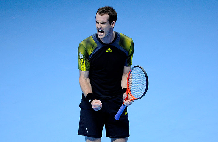 Murray v Berdych: ATP World Tour Finals tennis