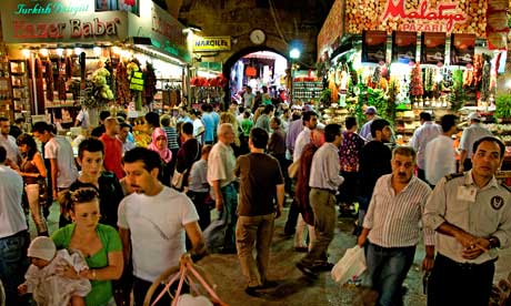 Egyptian Spice Bazaar Istanbul Turkey
