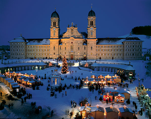 Swiss Tourist Board: Benedictine Einsiedeln Abbey