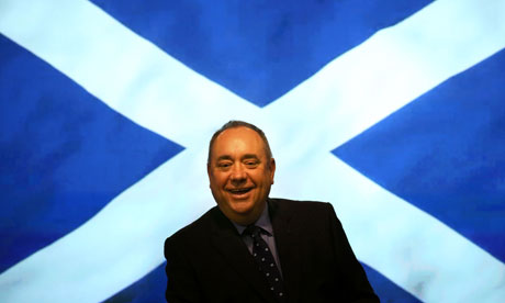 Scottish first minister Alex Salmond