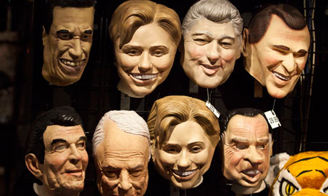 obama romney halloween