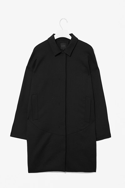 Winter Fashion: oversized wool coat