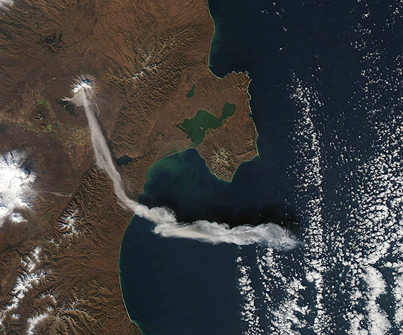 Satellite Eye on Earth: Kamchatka Peninsula 