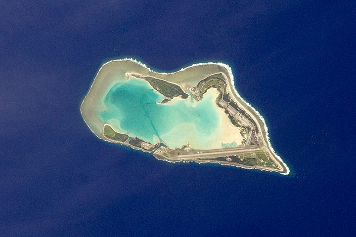 Satellite Eye on Earth: The atoll of Wake Island