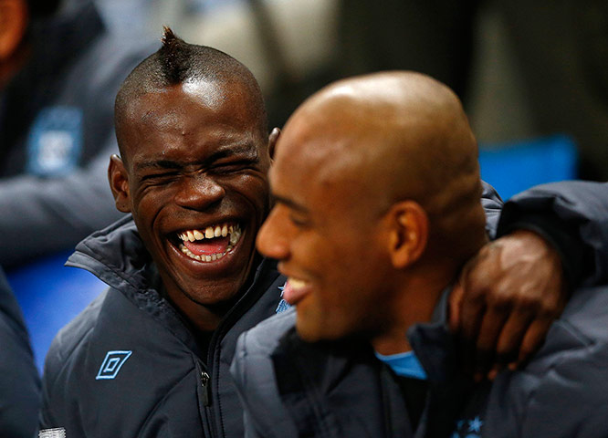 Tuesday CL action: Manchester City's Balotelli 