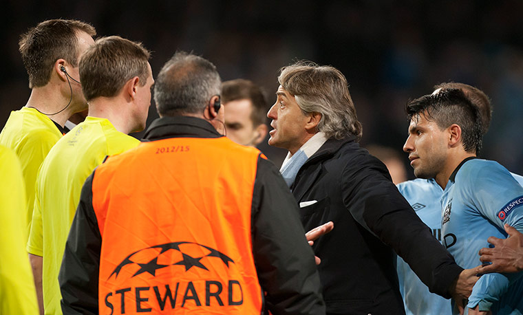 Tuesday CL action: Robero Mancini