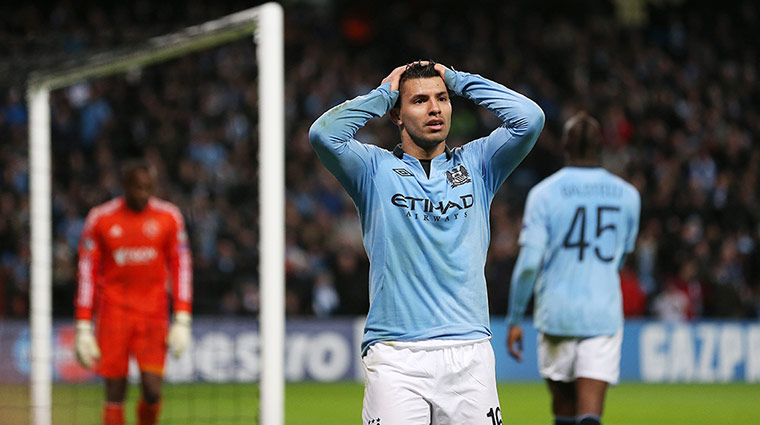 Tuesday CL action: Sergio Aguero