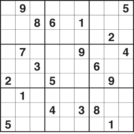 Hard Sudoku on Fill The Grid So That Every Row  Every Column And Every 3x3 Box