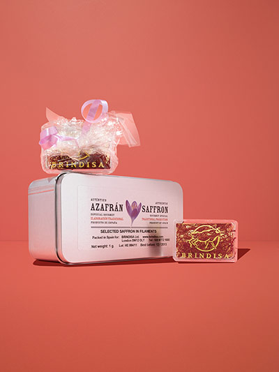 Gift guide under 10: Saffron tin