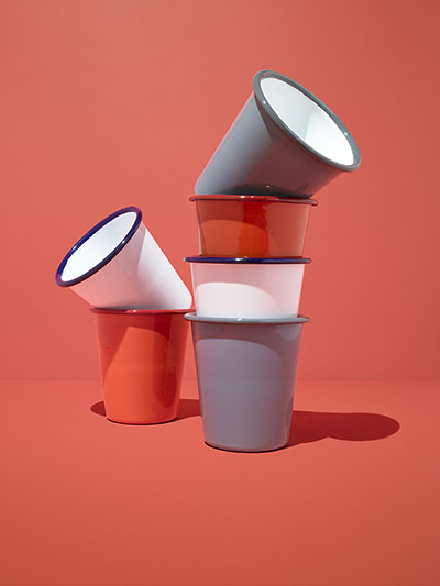 Gift guide under 10: Enamel tumblers