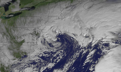 Nor'easter brings snow and strong winds to New York and New Jersey ...