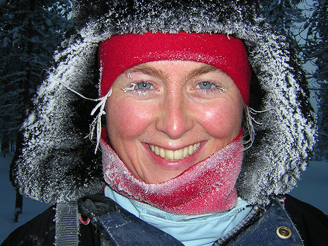 Your Pictures: Iced: Husky sledding on our honeymoon