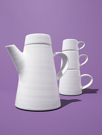 Lux gift guide: Billy Lloyd teapot and stacking mugs