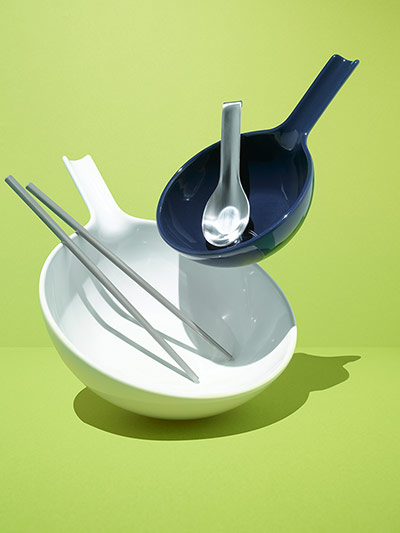 Gifts £10-£50: Royal VKB bowl with chopsticks