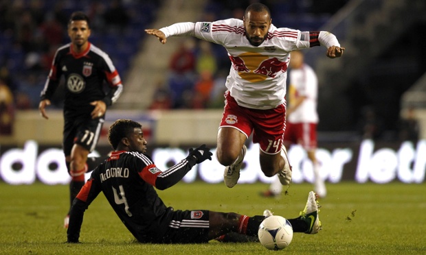 Thierry Henry Brandon McDonald New York Red Bulls DC United