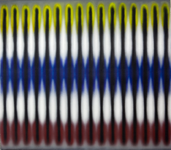 Jay Rayner: 'Blue, Red and Yellow Grid', 1977