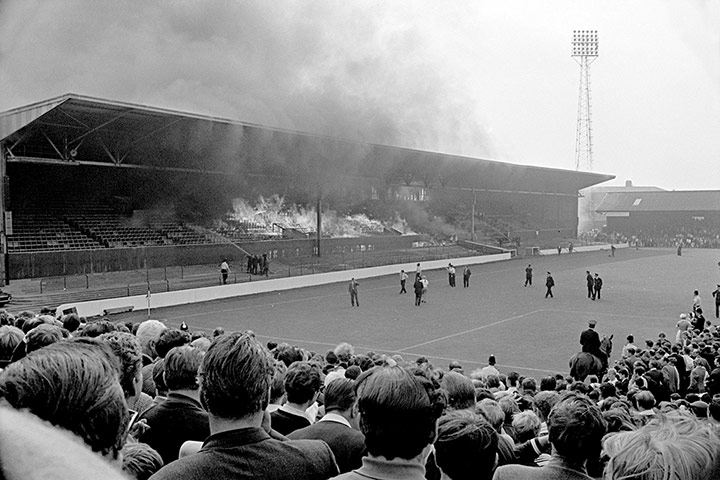 Joy of six stadiums: Forest fire