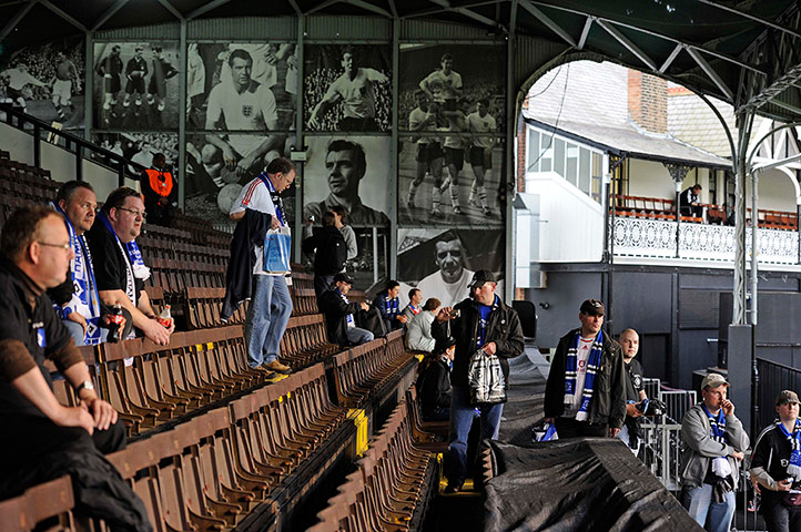 Joy of six stadiums: Wooden seats and photos of past glories 
