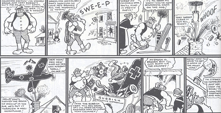 The Dandy: Desperate Dan takes on the Nazis