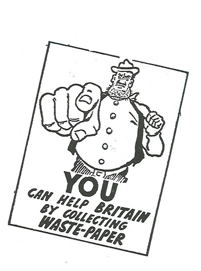 The Dandy: WWII recycling