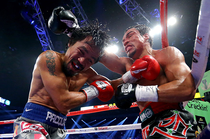 Márquez v Pacquiao: Pacquiao and Marquez