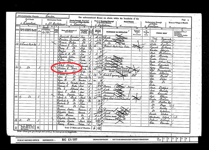 UK census: Census 1901