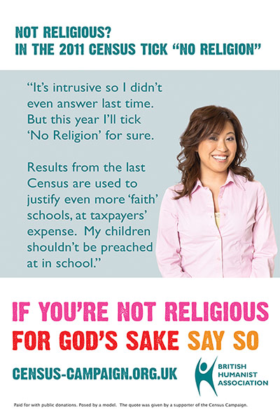 UK census: Census 2011 poster