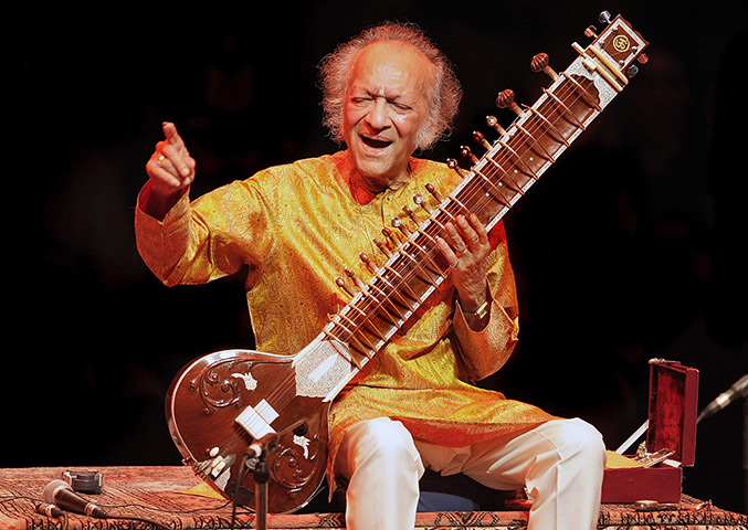 Ravi Shankar: 2008: Ravi Shankar performs at Barbican centre 