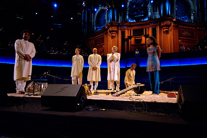 Ravi Shankar: 2005: Ravi Shankar and Anushka Shankar play at The Proms