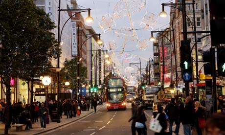 oxforst street christmas sales