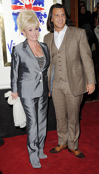 Viva Forever arrivals: Barbara Windsor and Scott Mitchell 