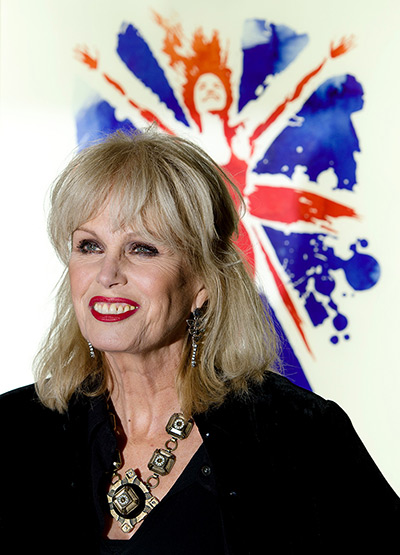 Viva Forever arrivals: Joanna Lumley poses 