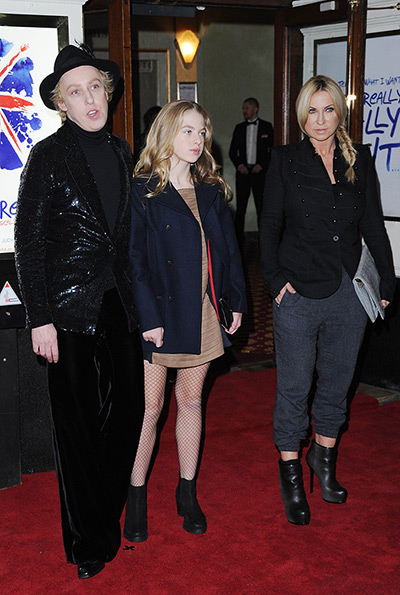 Viva Forever arrivals: James Brown, Anais Gallagher and Meg Matthews 