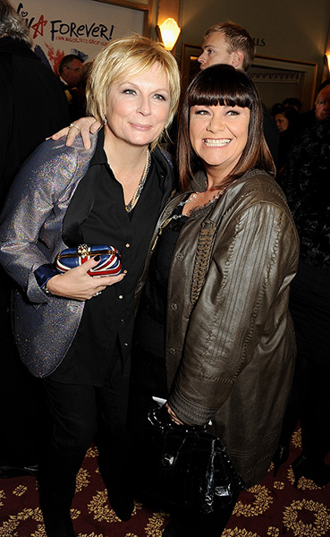 Viva Forever arrivals: Jennifer Saunders and Dawn French