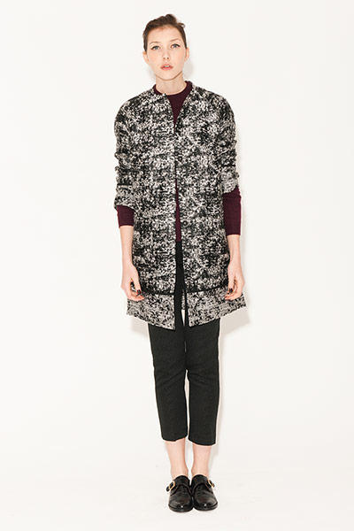 All Ages: Red: Hana wears coat, £69.99, by H&M, www.hm.com. Jumper, £40, by Topshop