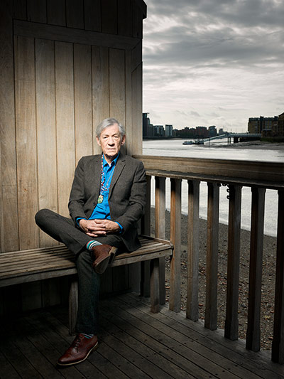 Observer Photography: Ian McKellen
