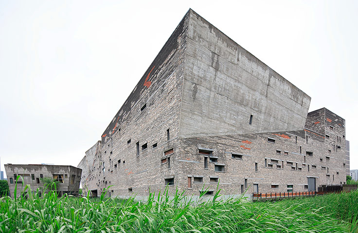 Wang Shu, architect: Ningbo history musuem