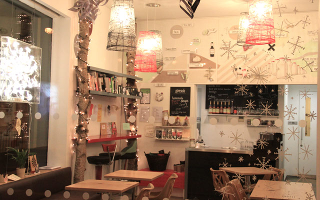 xmasculture: The in-house canteen at Site Gallery